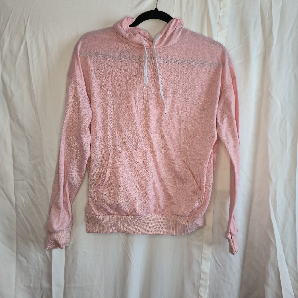 Pink Heart Elbow Hoodie